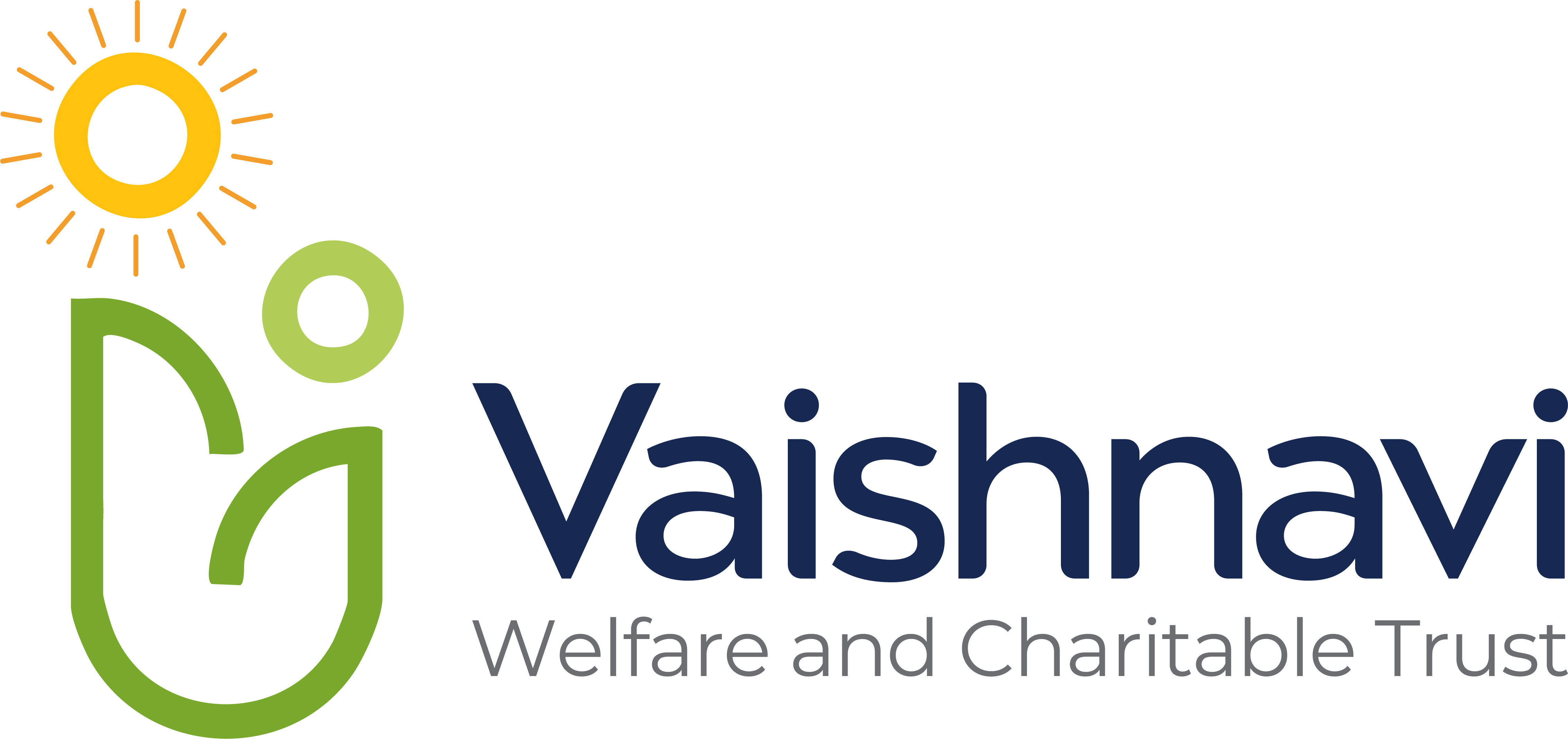 Circular logo of Vaishnavi Welfare and Charitable Trust